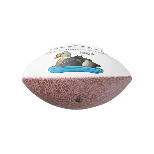King eider bird Cartoon Football (Gedreht 270)