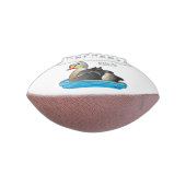 King eider bird Cartoon Football (Gedreht 90)