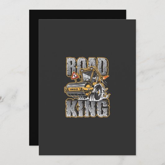 KIng Einladung (Vorne/Hinten)