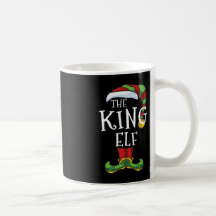 King Elf Familie Matching Weihnachtsgruppenspass Kaffeetasse