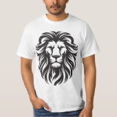 King Energy - Bold Lion Face T - Shirt (Vorderseite)