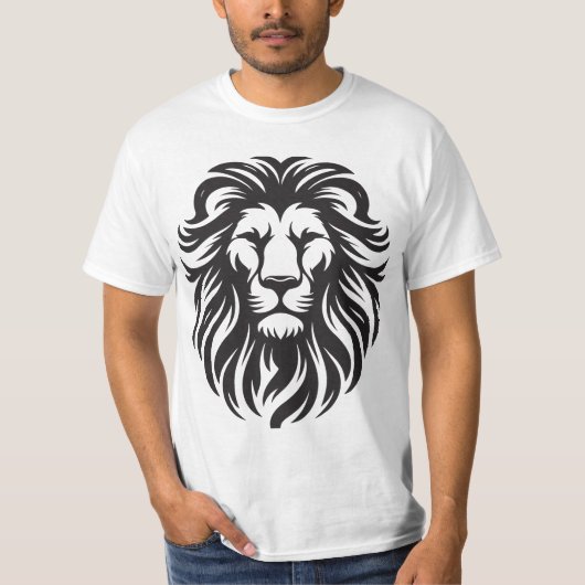 King Energy - Bold Lion Face T - Shirt (Vorderseite)