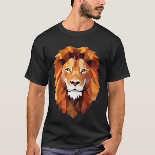 King Energy - Bold Lion Face T - Shirt (Vorderseite)
