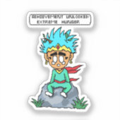 King Erics Jungle Breakdown – Pixel Art Aufkleber (Vorderseite)