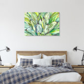King Ferdinand Agave Canvas Print Leinwanddruck (Insitu (Schlafzimmer))