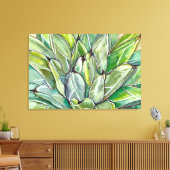 King Ferdinand Agave Canvas Print Leinwanddruck (Insitu (Wohnzimmer))