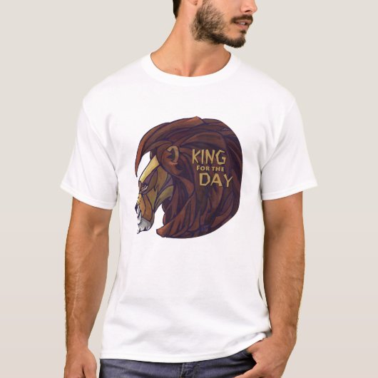 King for the Day Men's Light T-Shirt (Vorderseite)
