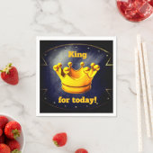 King for Today Paper Party Napkins Serviette (Beispiel)