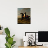 King Frederick William I. auf Horseback Poster (Heimbüro)