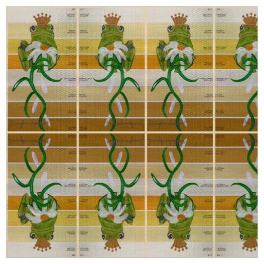 King Frog "She Lieben Me" 1 Stoff (Muster)