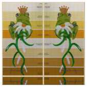 King Frog "She Lieben Me" 1 Stoff (Nahaufnahme)