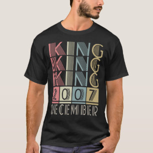 King geboren im DEZEMBER 2007 T-Shirt