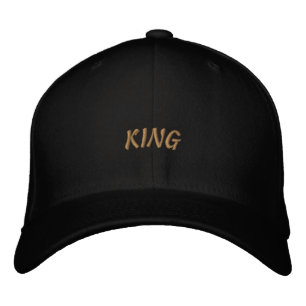 KING Gedruckte Flexfit-Wollmütze Stylisch in Schwa Bestickte Baseballkappe