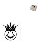 King gelb + dein Backg. Ideen Gummistempel (Stempel)