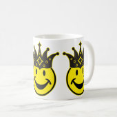 King gelb + dein Backg. Ideen Kaffeetasse (VorderseiteRechts)