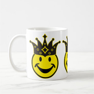 King gelb + dein Backg. Ideen Kaffeetasse