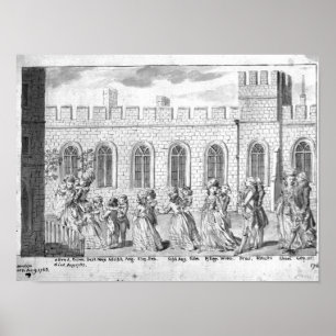 King George III und Queen Charlotte Poster