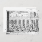 King George III und Queen Charlotte Postkarte (Vorne/Hinten)