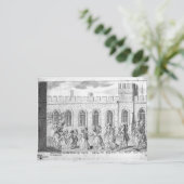 King George III und Queen Charlotte Postkarte (Stehend Vorderseite)