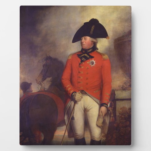 King George III von Sir William Beechey Fotoplatte (Vorderseite)