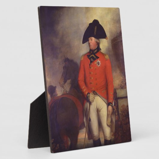 King George III von Sir William Beechey Fotoplatte (Seite)