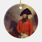 King George III von Sir William Beechey Keramikornament (Hinten)