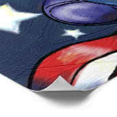 King George Poster (Ecke)