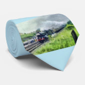 King George Steam Train Krawatte (Gerollt)