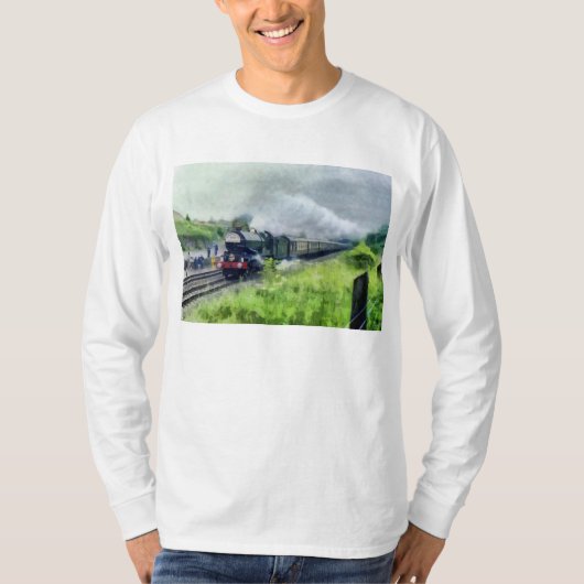 King George Steam Train T-Shirt (Vorderseite)
