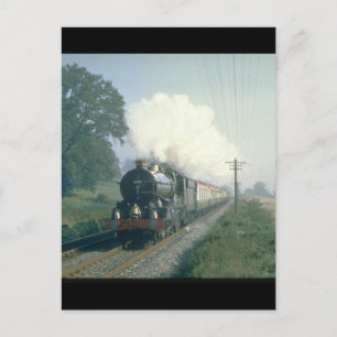 King George V arbeitet BR's return_Steam Trains Postkarte