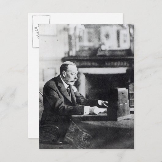 King George V Postkarte (Vorne/Hinten)