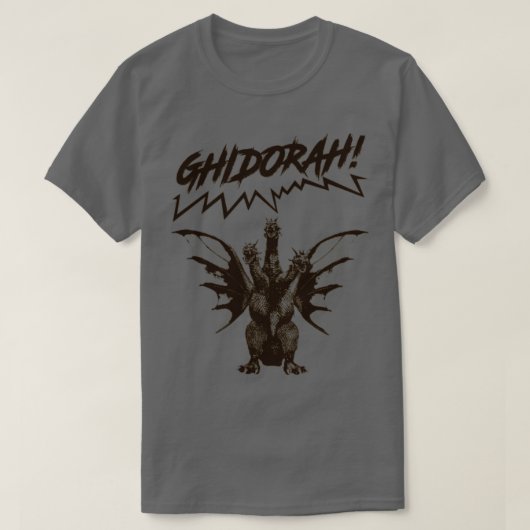 KING GHIDORAH BIG NAME T-Shirt (Design vorne)