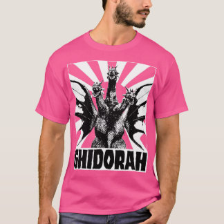 KING GHIDORAH Sonnenaufgang für rote T-Shirts