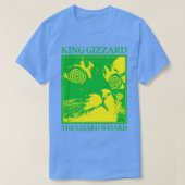 King Gizzard the Lizard Wizard Fanmade Tapestry T-Shirt (Design vorne)