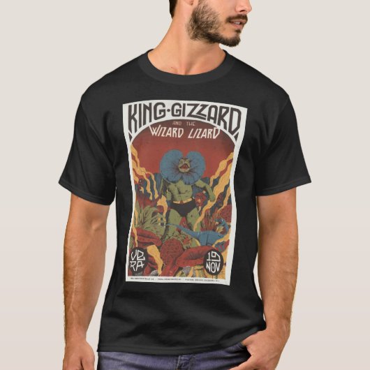 King Gizzard und das Lizard Wizard Tourposter Cla T-Shirt (Vorderseite)