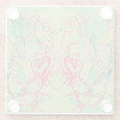 King Glass Untersetzer (Rückseite)