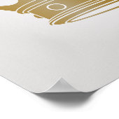 KING GOLD POSTER (Ecke)