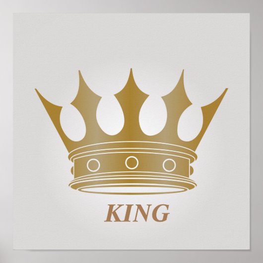 KING GOLD POSTER (Vorne)