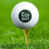 King Golfer Funny Golfball