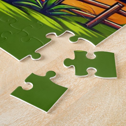 King Gorilla im Paradies Puzzle (Seite)