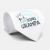 King Grampa T - Shirt und Geschenke Krawatte (Gerollt)