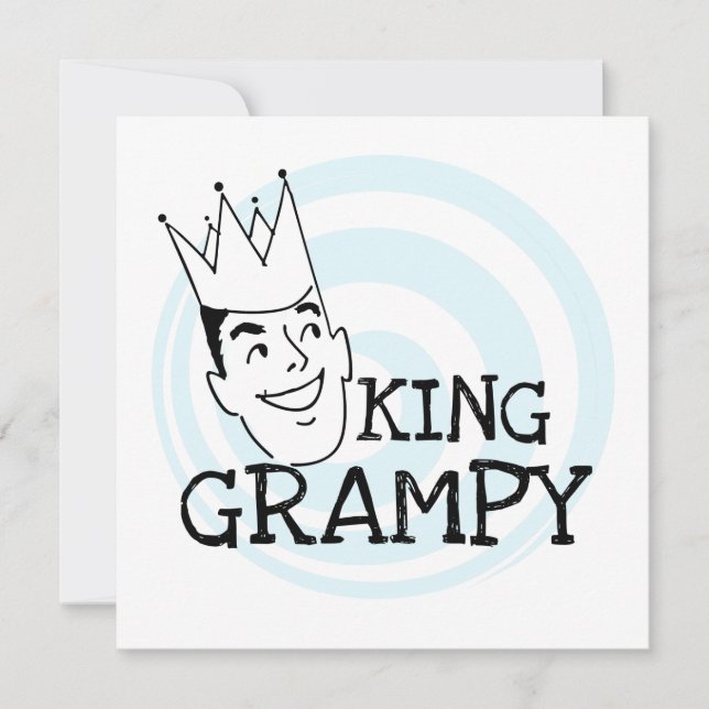 King Grampy Tshirts und Geschenke (Vorderseite)