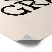 King Grampy Tshirts und Geschenke Poster (Ecke)