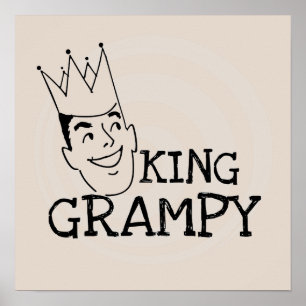 King Grampy Tshirts und Geschenke Poster