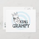 King Grampy Tshirts und Geschenke Postkarte (Vorne/Hinten)