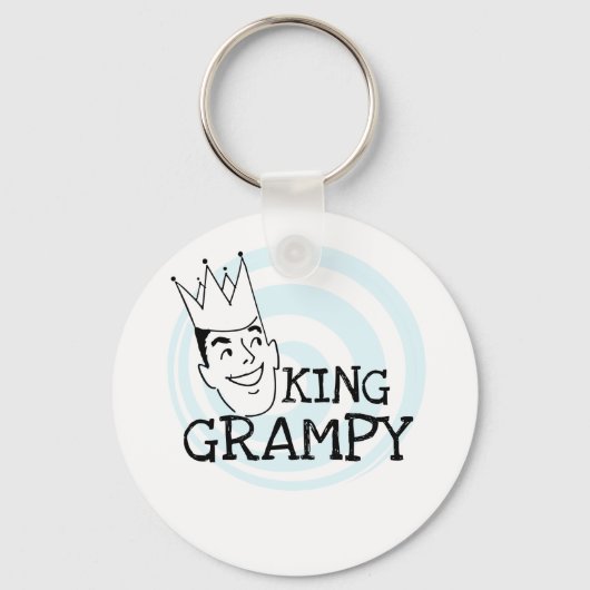 King Grampy Tshirts und Geschenke Schlüsselanhänger (Vorderseite)
