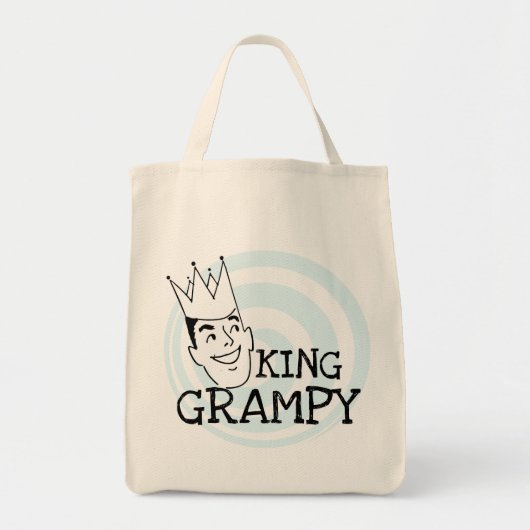 King Grampy Tshirts und Geschenke Tragetasche (Vorne)