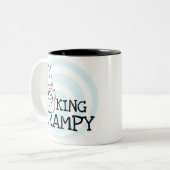 King Grampy Tshirts und Geschenke Zweifarbige Tasse (Vorderseite Links)