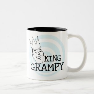 King Grampy Tshirts und Geschenke Zweifarbige Tasse