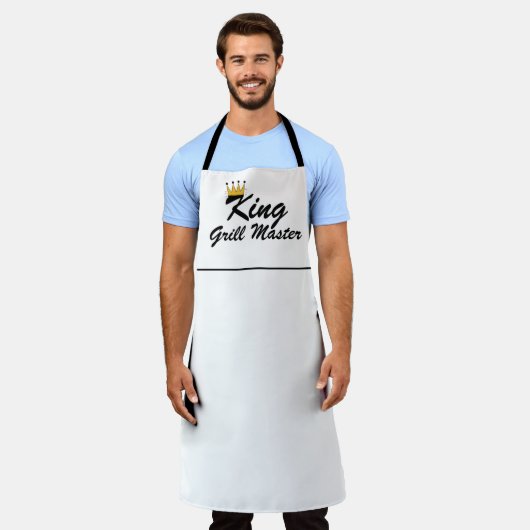King Grill Master Schürze (Getragen)